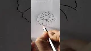 flower drawing technique #reelsyt 🌼🌸🌷