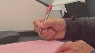 Accuracy test conducted at the Sacramento County Election Headquarters