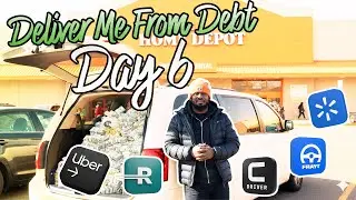 I Delivered My VERY 1st CURRI Order!! $300 Day Using Gig Apps In 2026! | DELIVER ME FROM DEBT DAY 6