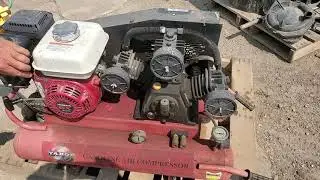 Tahoe portable gas powered air compressor