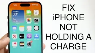 How To FIX iPhone Not Holding a Charge! (2023)