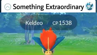 😮 Speedrunning Something Extraordinary Research and Reward Pokemon Go ( Keldeo )