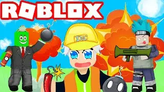 روبلوكس : دمرنا عالم روبلوكس في محاكي التخريب  مع @Rahumi و@OtakuG  الورع