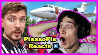 PleasoPls Reacts to 100 Pilots Fight For A Private Jet