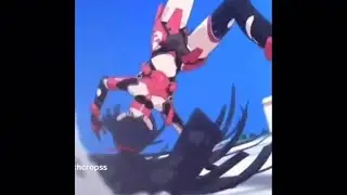 stan twitter: anime girl gets flung and rolls around