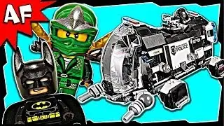 Lego Movie SUPER SECRET POLICE DROPSHIP 70815 Stop Motion Review