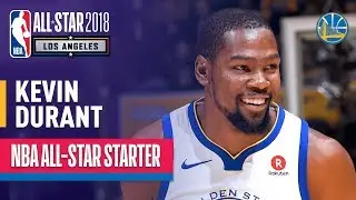 Kevin Durant 2018 All-Star Starter | Best Highlights 2017-2018