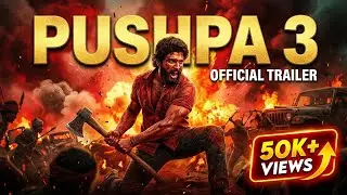 Pushpa 3 Trailer🔥 | Rise of the King  | Allu Arjun | Vijay Deverakonda | Rashmika | Fan Made