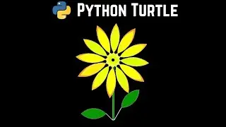 🌻Flower Using Python Turtle || Python Turtle