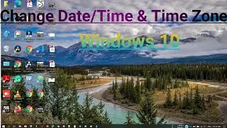 How to change date and time in windows 10,Hindi