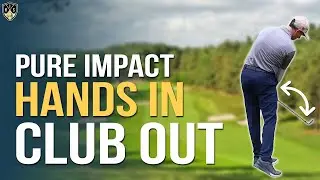 Hands In Club Out Golf Swing ➜ Secret Tip For Great Ball-Striking