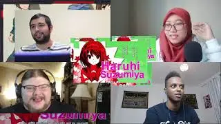 Suzumiya Haruhi no Yūutsu Openings + Ed 1 Reaction Mashup