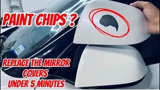 Tesla Model Y/3 mirror covers replacement 