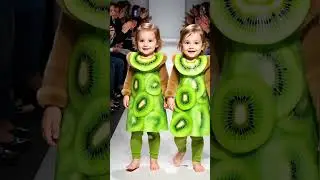 🍒🥝🍇 Cherry, Kiwi & Grape Baby Outfits | Baby Fashion Show 👶 #shorts
