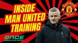 Inside Man United Training 🔥 Full Session Led by Ole Gunnar Solskj&aelig;r! | Rondo, Finishing & SSG