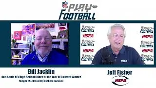 Bill Jacklin, 2024 Don Shula NFL High School Coach of the Year winner for the NFC