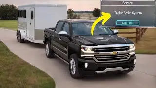 &ldquo;Service Trailer Brake System&rdquo; warning in the Silverado truck