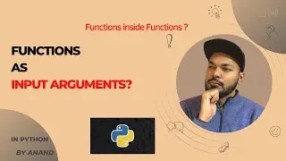 Functions as Input Arguments in python