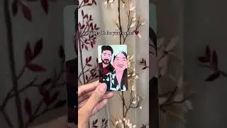 Long Distance Love: Custom Digital Illustration Gift Card