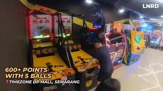 STREET BASKETBALL ARCADE GAMES : FINALLY, GOT 600+ POINTS WITH 5 BALLS