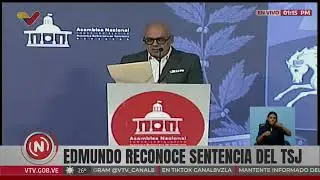 Jorge Rodríguez, rueda de prensa sobre Edmundo González y carta firmada donde reconoce sentencia TSJ