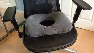 AirSwim Inflatable Hemorrhoid Pillows, Donut Pillow Adjustable Inflatable Seat Cushion
