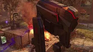 (2021-01-27) They tried to burn Sectopod, nice | Они попытались поджечь Сектопод, забавные ребята