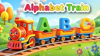 ABC Learning Train 🚂 | Alphabet A to Z for Kids | Fun Alphabet Train Cartoon