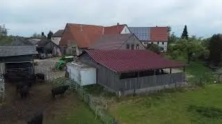 Rundflug &uuml;ber Pistre auf der Schw&auml;bischen Alb, Baden-W&uuml;rttemberg.