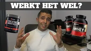 MOET JE CREATINE EN EIWITPOEDER NEMEN?!