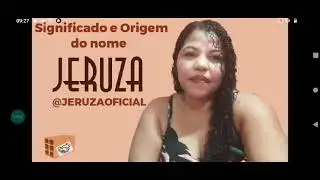 Significado e Origem do nome Jeruza @JERUZAOFICIAL 