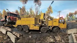 SnowRunner | Phase 5 - NEW UPDATE: Tatra Towing Frame (kinda) works now with tweaked Truck