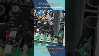 AB two components glue automatic dispensing/potting/encapsulating machine.#pcb  #epoxy #electronics