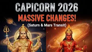 Capricorn 2026: Massive Changes Are Coming! (Saturn & Mars Transit) | AistroPulse