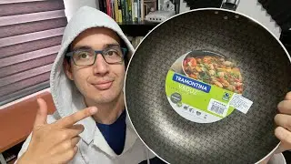 Mejor Sart&eacute;n que Tefal 🍳 Tramontina Vaduz Wok Honda