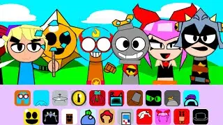 Sprunki Brawl Stars - Normal and Horror Versions