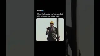 Volvo Trucks&rsquo; former president, nails a bold marketing stunt.#volvo #trending