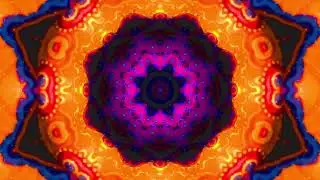 💤 Insomnia Relief Kaleidoscope | Gentle Visual Therapy Before Sleep ❊60fps 💤