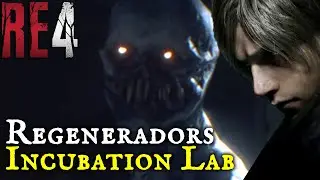 RE4 How To Kill Regeneradors (Regenerators) Chapter 13 Incubation Lab Resident Evil 4 Remake