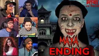Indian Gamers Shocked After Maya Ek Pishachini Ending 😱 | Full Reaction 