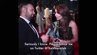 #meerajee Meera Jee ka Interview & Twitter ki Fan