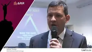 ARIR Forum - Adrian Tanase, CEO Bucharest Stock Exchange - 23 May 2019 (Ro)