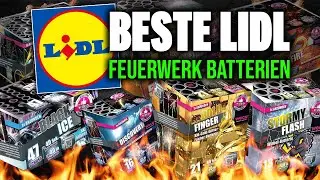 Die BESTEN Lidl Feuerwerk Batterien f&uuml;r Silvester 2024/25