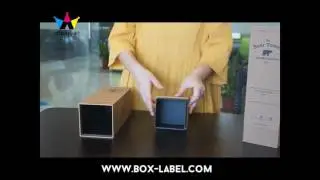 Christmas selling single wine glass gift box