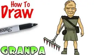 How to Draw Grandpa