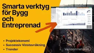 Ekonomisk uppföljning för bygg & anläggning - Inspelat Webinar 10 Dec 2024