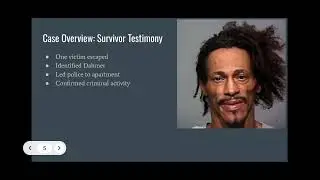 Case Presentation: Serial Murder The Prosecution of Jeffrey Dahmer