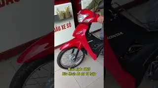 Wave Alpha 2025 Ti&ecirc;u Chuẩn Đỏ mới nhất th&aacute;ng 06/2025 chỉ 19 triệu. Gi&aacute; xe Wave Alpha 2025 #motor17