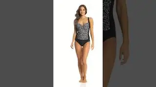 Maxine Rain Dance Sweetheart One Piece Swimsuit | SwimOutlet.com