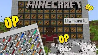 This OP Dynamite Is Too Powerful🧨🔥💥 | Minecraft